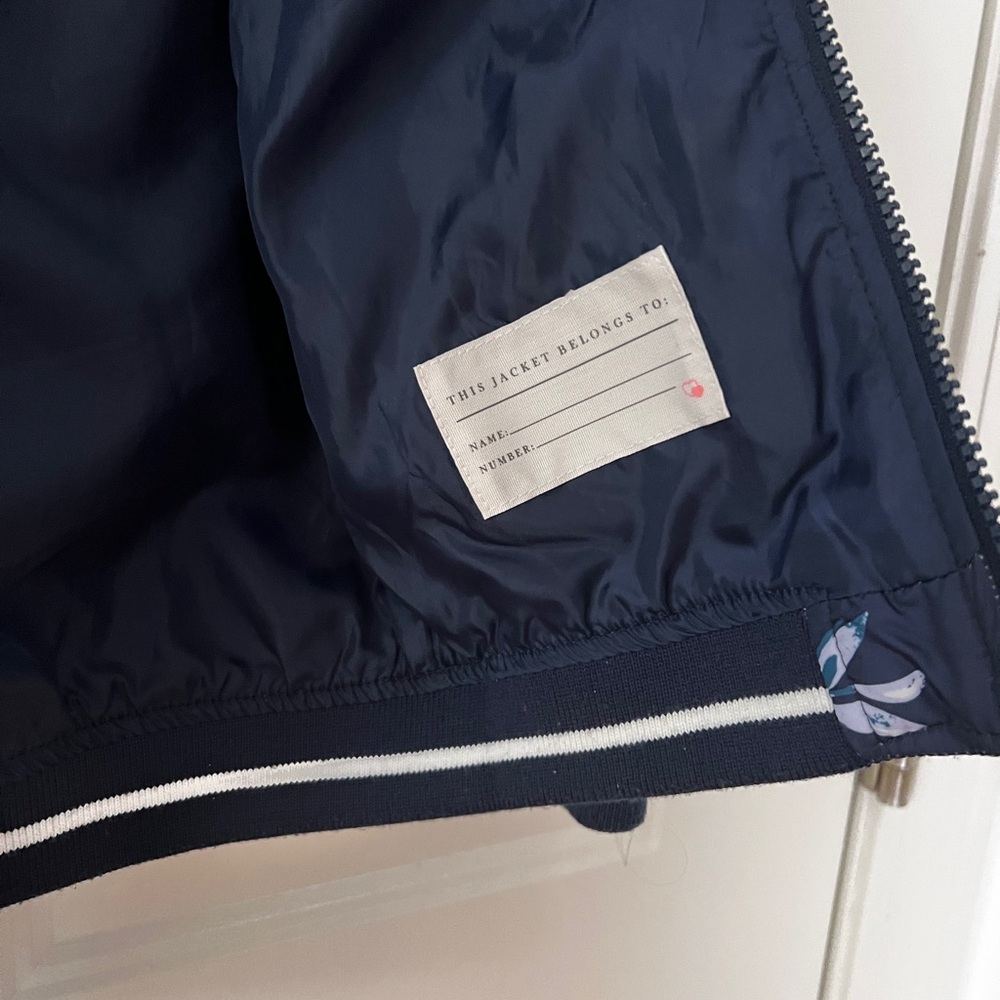 Carter's Kids Floral Jacket - Navy and Pink - Picture 7 of 8